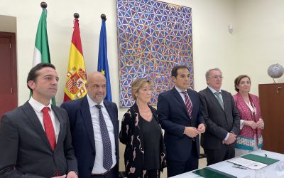 La Junta de Andalucía y la Abogacía Española acuerdan colaborar para reducir el atasco judicial a través de herramientas digitales como el RIJ